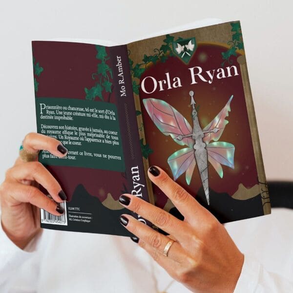 Création de la couverture du livre Orla Ryan