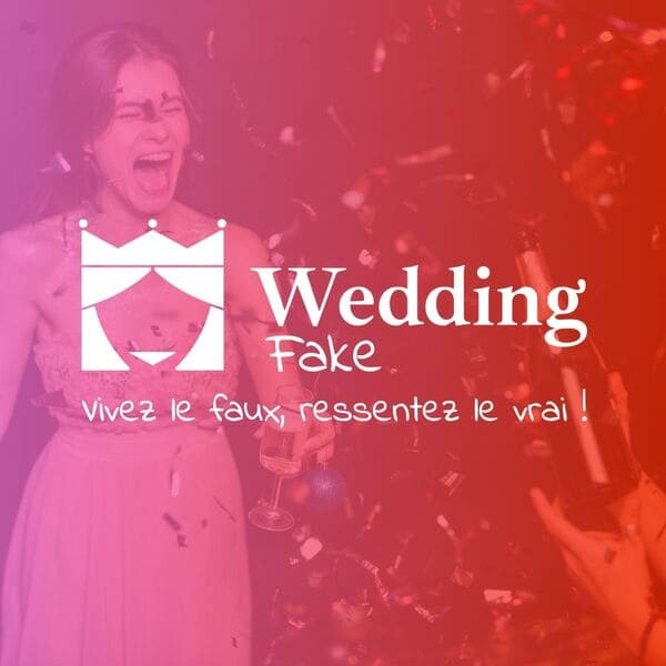 Création de l'identité visuelle de Wedding Fake, entreprise évènementiel